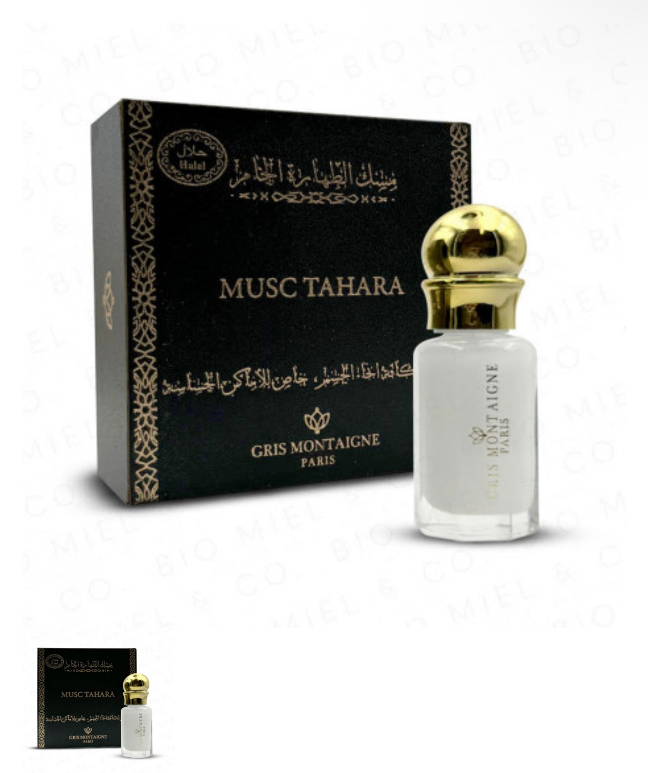 Parfum Musc Tahara Classic gris Montaigne